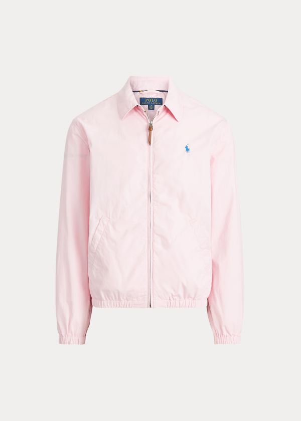 Chaquetas Polo Ralph Lauren Hombre Rosas - Bayport Cotton - DFMEH7542